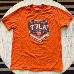 Mets 7 Line Army Youth L Tee